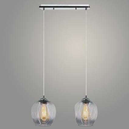 Подвес G8182/2HT CR хром 2х60W E27 L520 h1000